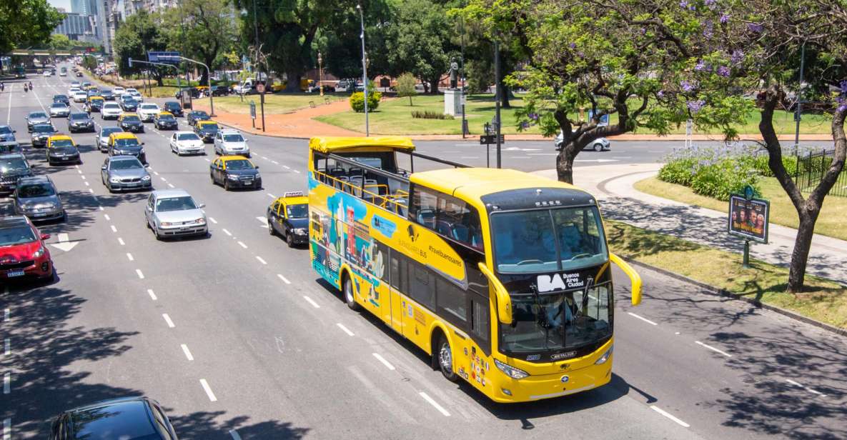Buenos Aires: Hop-On Hop-Off Bus & Audio Guide City Pass - Bus Schedule and Frequency