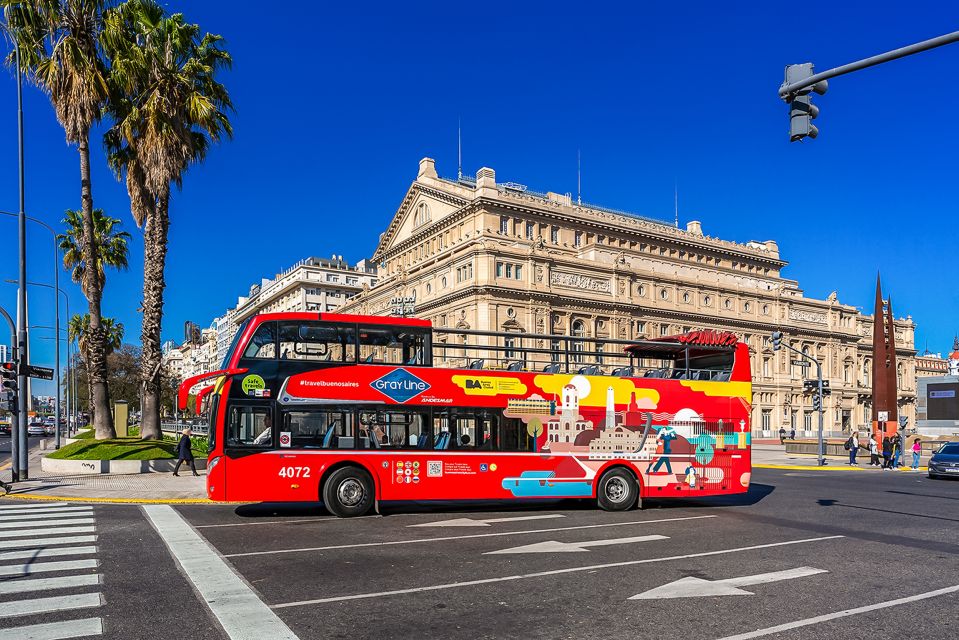 Buenos Aires: Hop-On Hop-Off City Bus Tour - Included Audio Guide