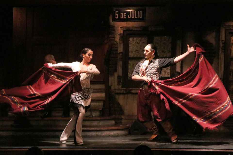 Buenos Aires: Tango and Folklore Show With Dinner - Free Cancellation Policy