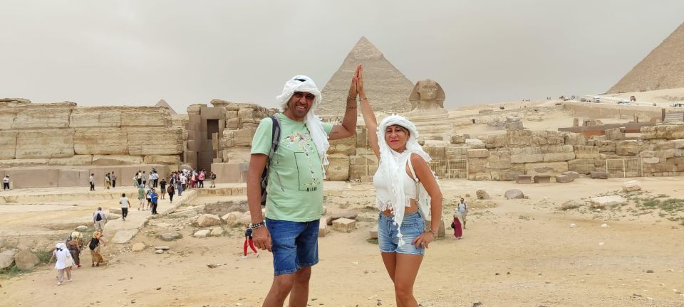 Cairo: Day Tour Visit Pyramids, Sphinx, Saqqara and Memphis. - Common questions