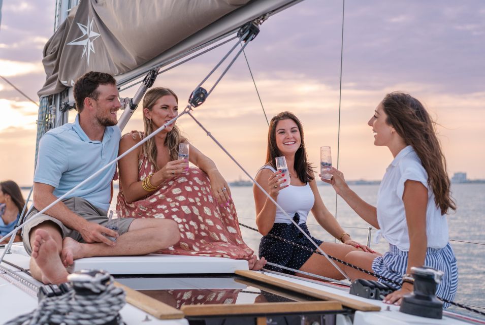 Charleston Harbor Private Luxury Daytime or Sunset Sail BYOB - Live Tour Guide Availability