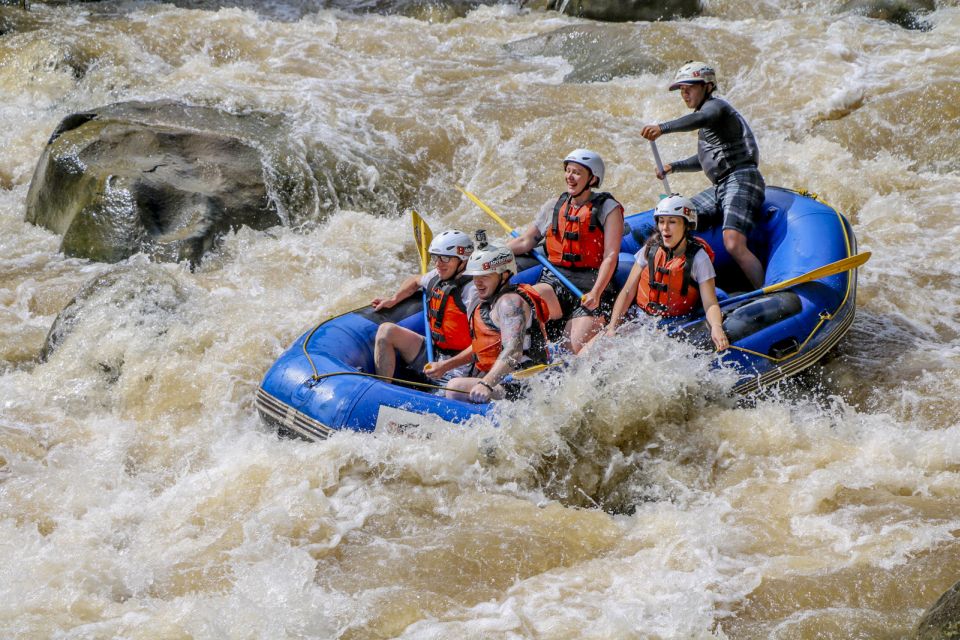 Chiang Mai: Whitewater Rafting and Waterfall Trekking Tour - Safety and Gear