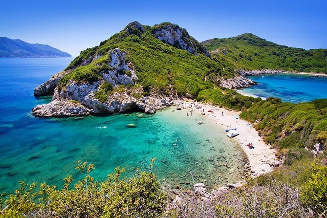 Corfu Beach Private Tour to Porto Timoni, Canal D Amour and San Stefanos - Promotional Highlights