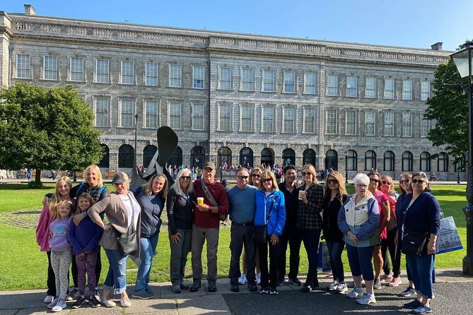 Dublin Guinness Storehouse, Molly Malone Statue and Book of Kells - Tour Ending Point