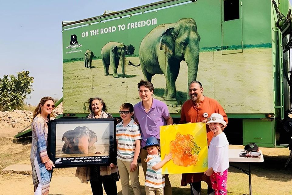 Elephant/Bear Wildlife SOS & Agra Trip by Car - Wildlife SOS Sanctuary Support