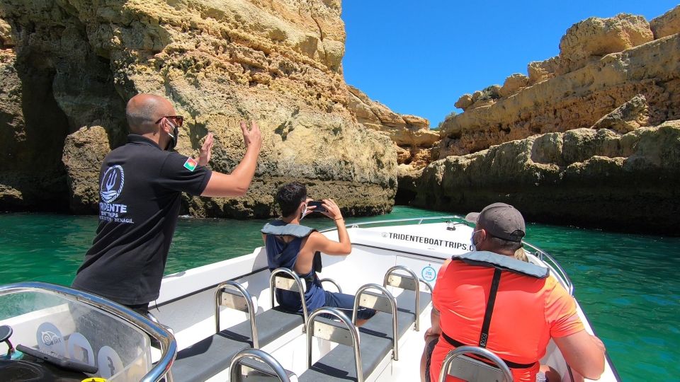From Armação De Pêra: Benagil Caves and Beaches Boat Tour - Common questions