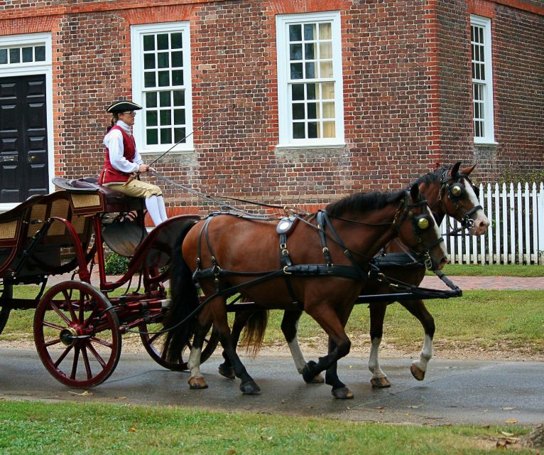 From DC: Colonial Williamsburg and Historical Triangle Tour - Pickup and Drop-off Locations