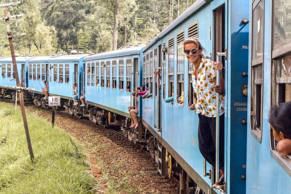 From Ella to Kandy Train Tickets -(3rd Class Reserved Seats) - Amenities Included