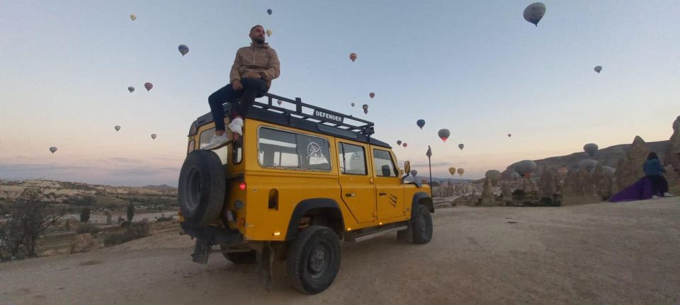 From Göreme/Ürgüp: Cappadocia Jeep Safari Sunrise or Sunset - Sunrise Safari Itinerary