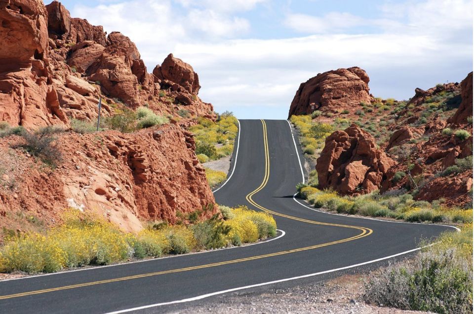 From Las Vegas: Red Rock Electric Car Self Drive Adventure - Departure Details