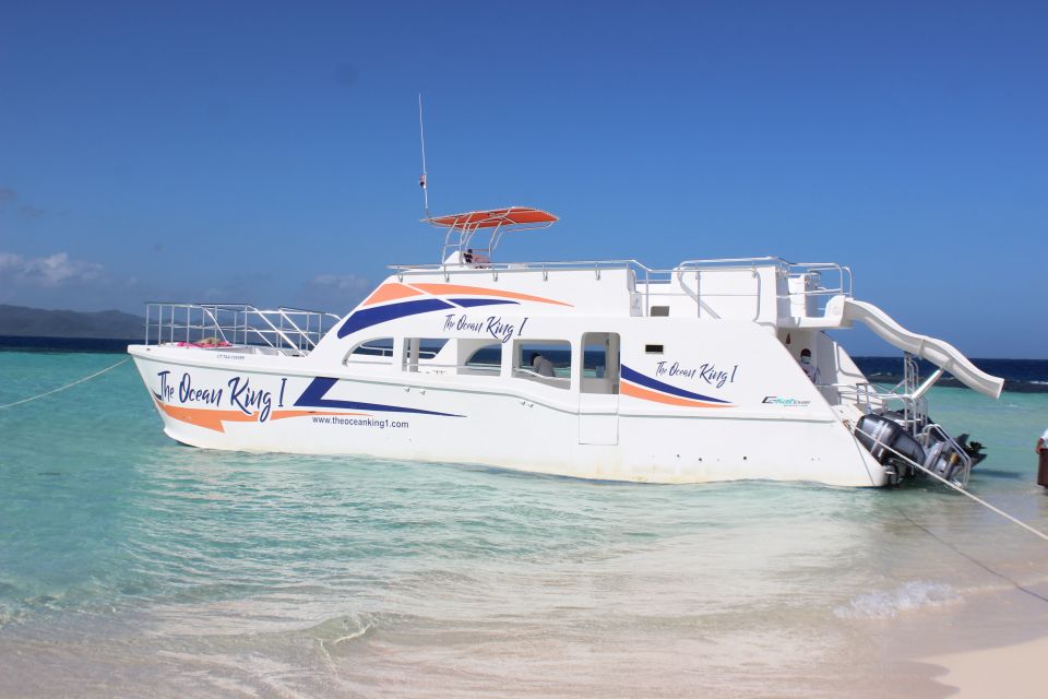 From Puerto Plata: Cayo Arena Private Catamaran Trip & Lunch - Common questions