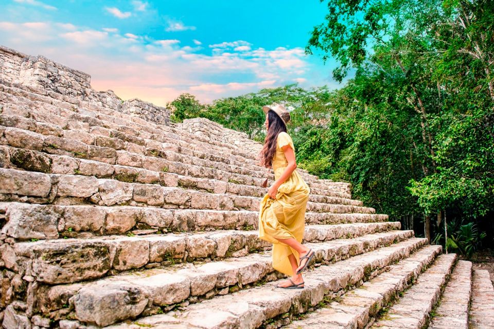 From Riviera Maya: Cobá Pyramid, Mayan Ceremony, & Ziplining - Directions