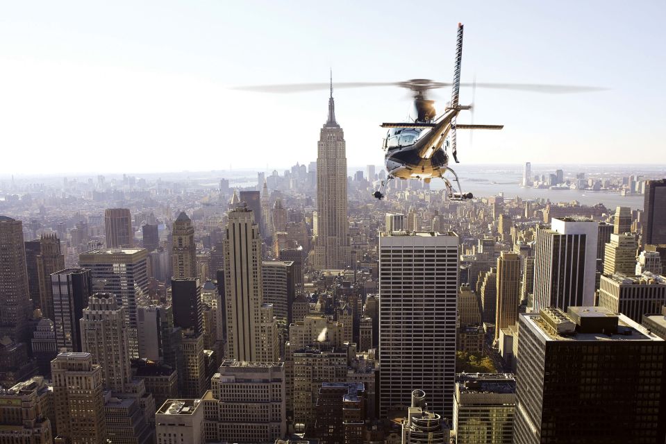 From Westchester: Private NYC Helicopter Tour for 2-6 People - Free Cancellation Policy