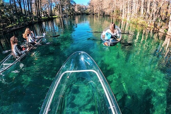 Glass Bottom Kayak Eco Tour Through Rainbow Springs - Booking Information