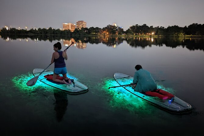 Glow in the Dark Clear Kayak or Clear Paddleboard in Paradise - Common questions