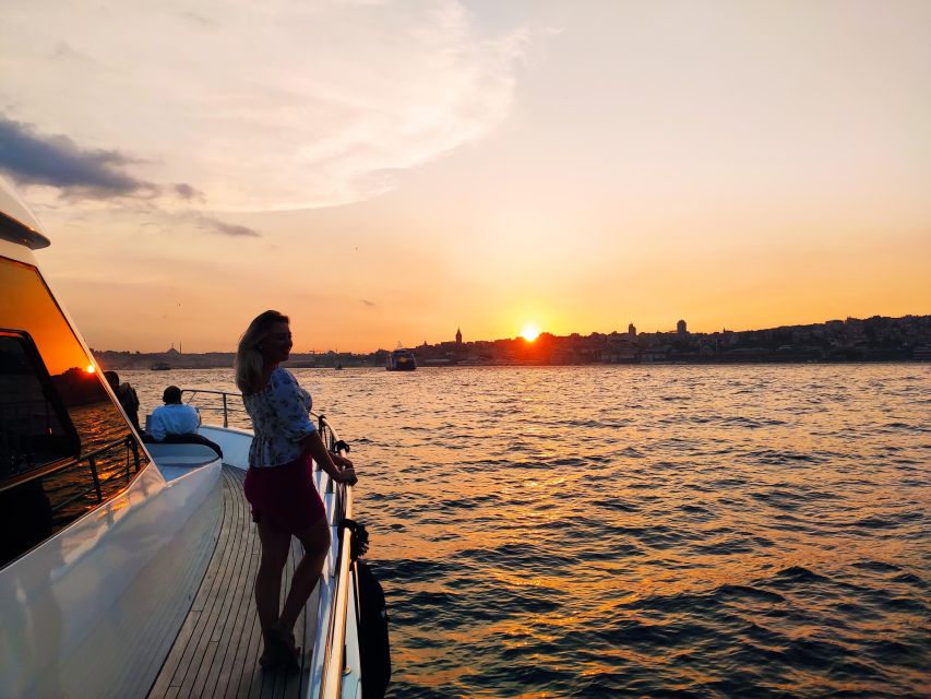 Guided Dolmabahce Palace Tour With Bosphorus Sunset Cruise - Sunset Magic Over the Bosphorus