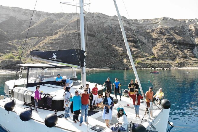 Half-Day Exclusive Catamaran Cruise in Santorini With Meal and Open Bar - The Wrap Up