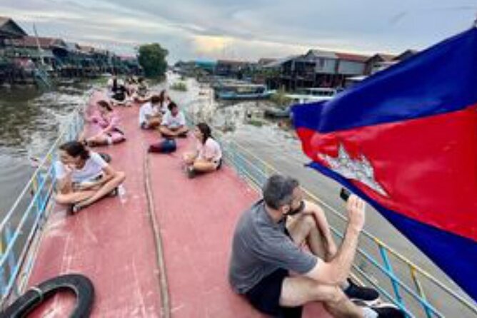 Half Day Kompong Pluck Stilt Home Village on Tonle Sap & Sunset - Sunset and Cultural Engagement