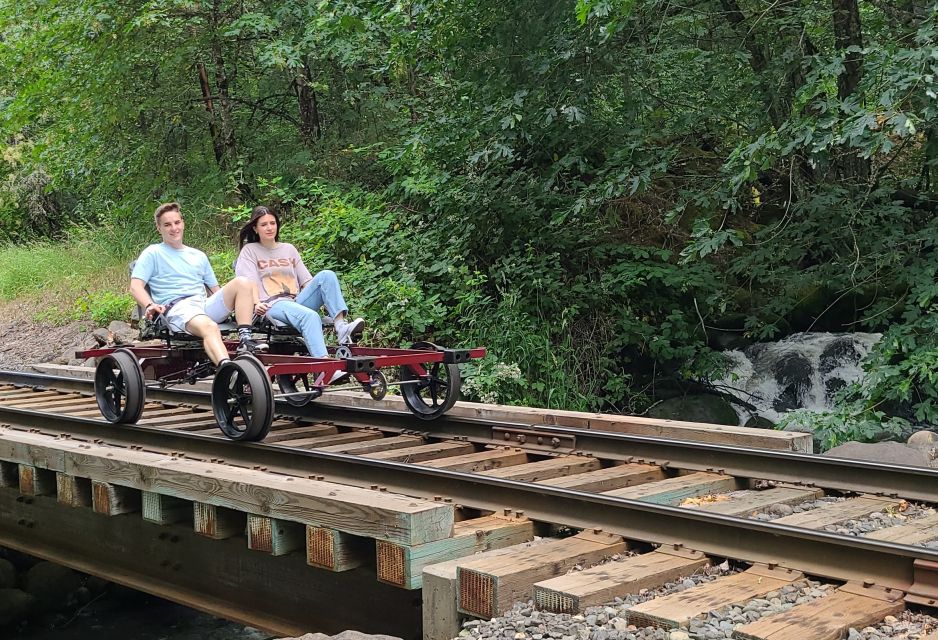 Hood River: Railbikes Experience - Ideal Group Events