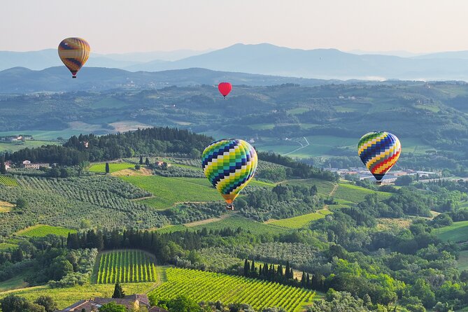 Hot Air Balloon Ride in the Chianti Valley Tuscany - Meeting Point Details