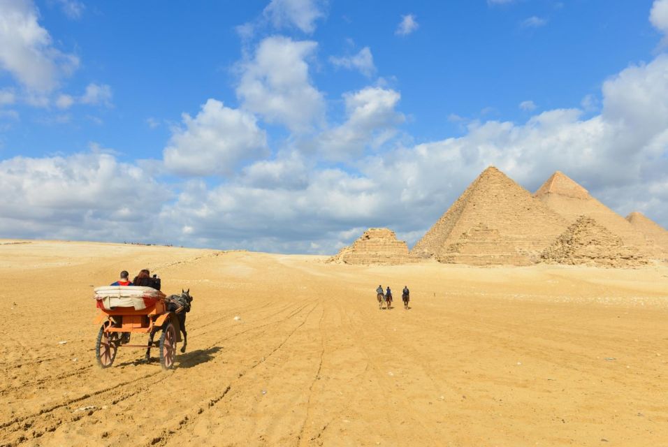 Hurghada: Cairo Day Trip With Horse Ride Along Giza Pyramids - Egyptian Museum Visit