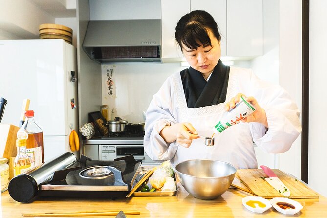 Japanese In-Home Cooking Lesson and Meal With a Culinary Expert in Osaka - Common questions