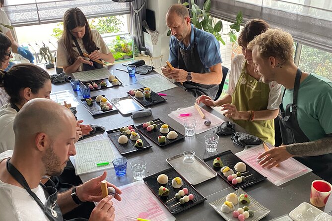 Japanese Sweets (Mochi & Nerikiri) Making at a Private Studio - Hands-On Learning