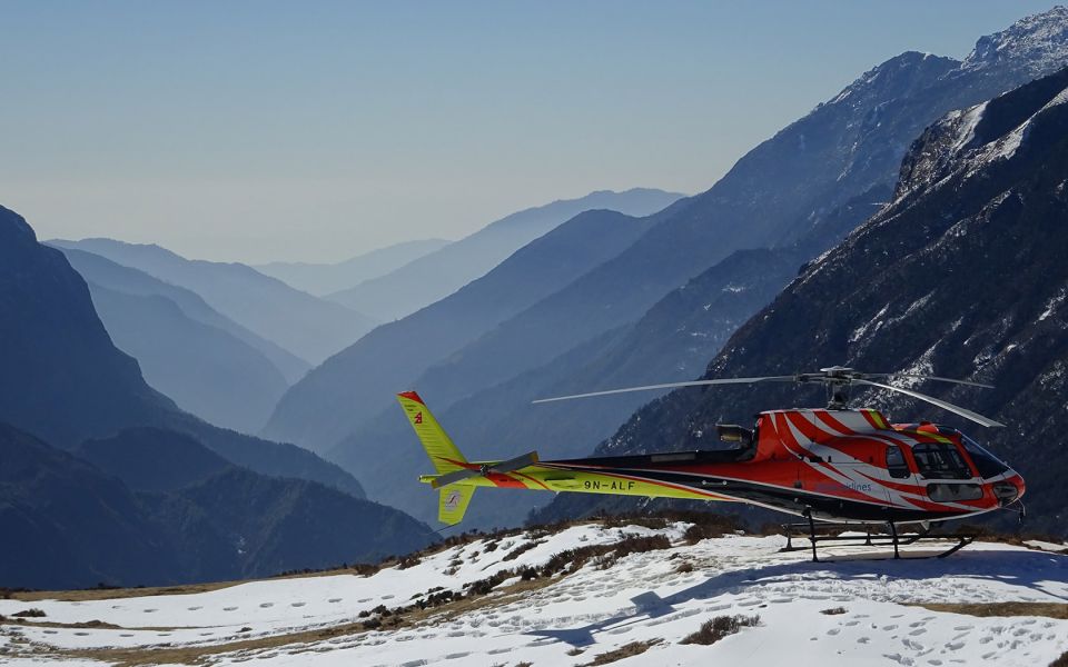 Kathmandu: Everest Base Camp Helicopter Tour With Transfers - Live Tour Guide Services