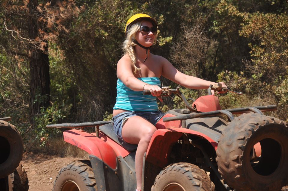 Kemer: Forest, Mud, and Streams Quad Safari Tour With Pickup - Common questions