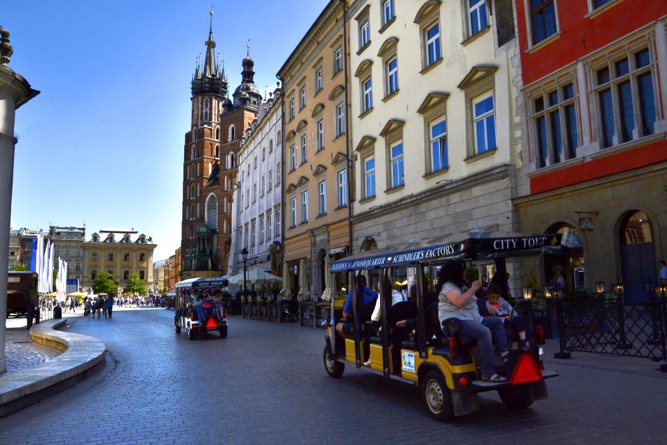 Krakow: Full Tour Regular 1.5h Guided City Tour by E-Cart - Customer Feedback and Recommendations