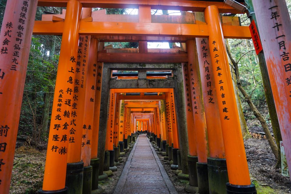 Kyoto: 3-Hour Fushimi Inari Shrine Hidden Hiking Tour - Inclusions and Provisions