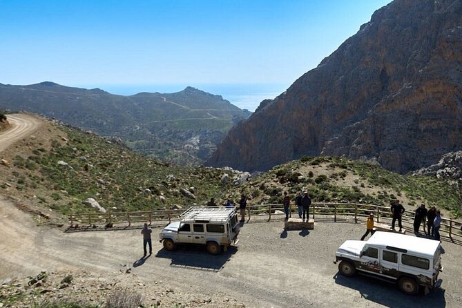 Land Rover Safari: Tripitis Gorge and Beach, South Crete - Common questions