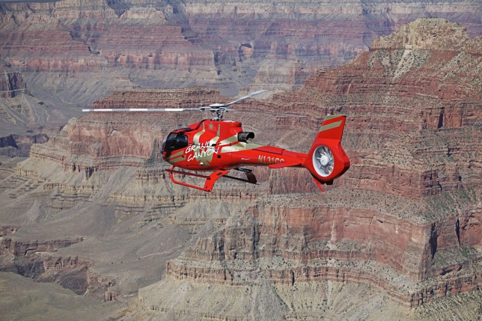 Las Vegas: Grand Canyon Helicopter Air Tour With Vegas Strip - Departure Details