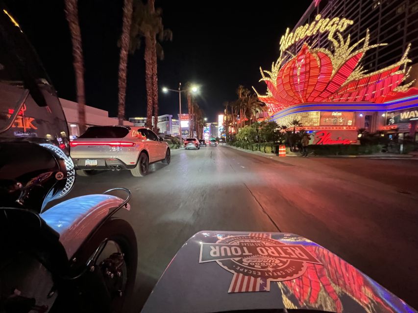 Las Vegas: Sidecar Tour of the Las Vegas Strip by Night - Insider Stories