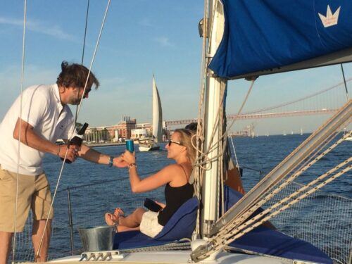 Lisbon: Private Sunset Sailing Tour With Champagne - Safety and Welcome Briefing