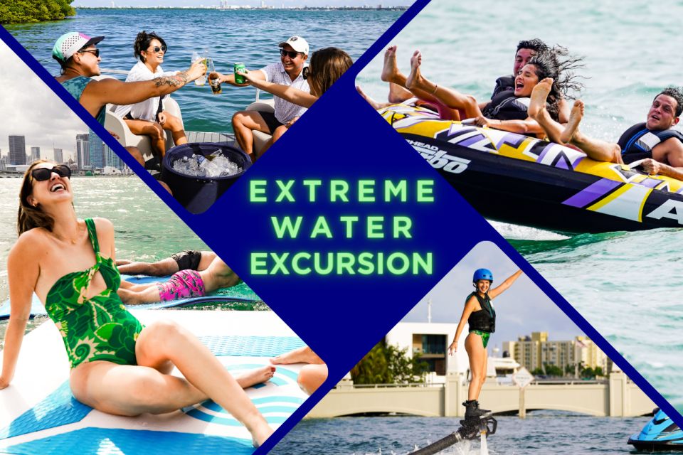 Miami Beach: Aqua Excursion - Flyboard Tubing Boat Tour - Common questions