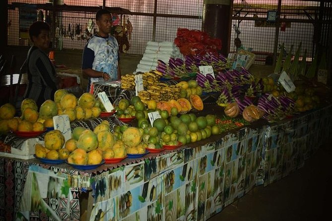 Mud Pools,Temple Sleeping Giants Gardens Shopping Markets &Lunch Ex Fiji Marriot - Shopping Markets, Lunch at Fiji Marriott