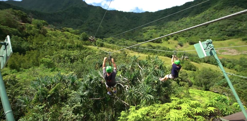 Oahu: Kualoa Jurassic Valley Zipline Tour - Jurassic Valley Soaring Experience