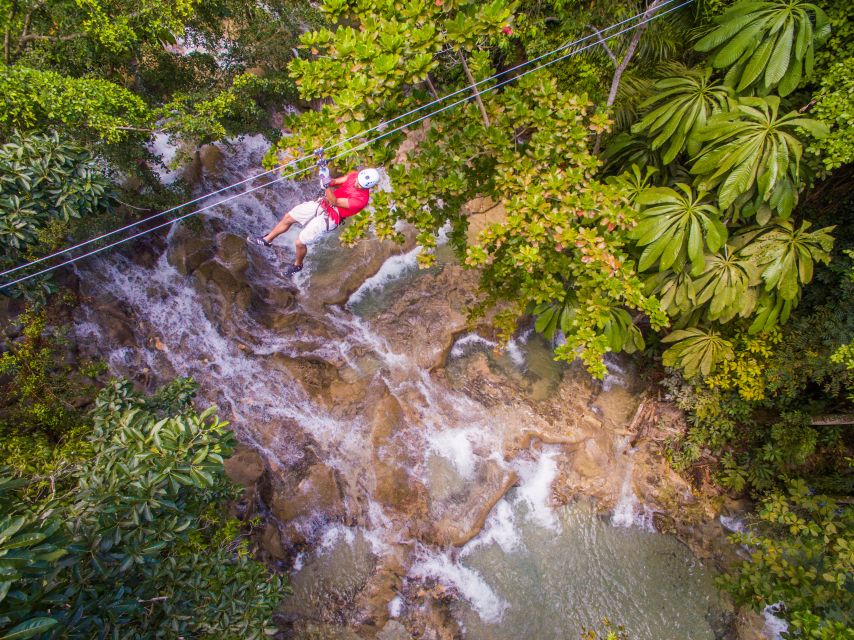 Ocho Rios: Dunn's River Climb & Zipline Over The Falls - Age and Weight Restrictions