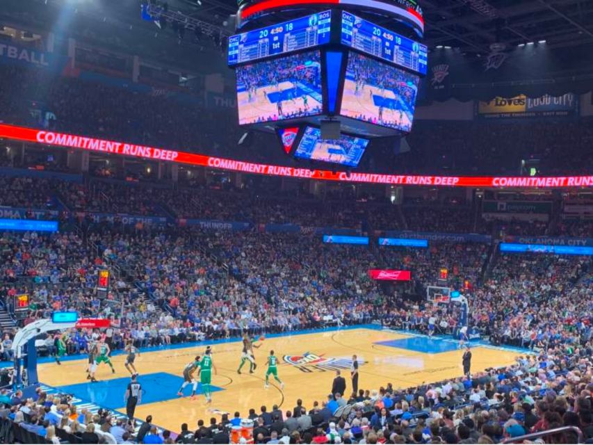 Oklahoma City: Oklahoma City Thunder Basketball Game Ticket - Last Words