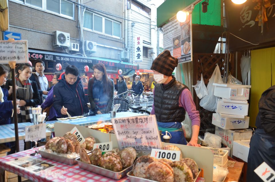 Osaka: Kuromon Market Food Tour With Tastings - Directions