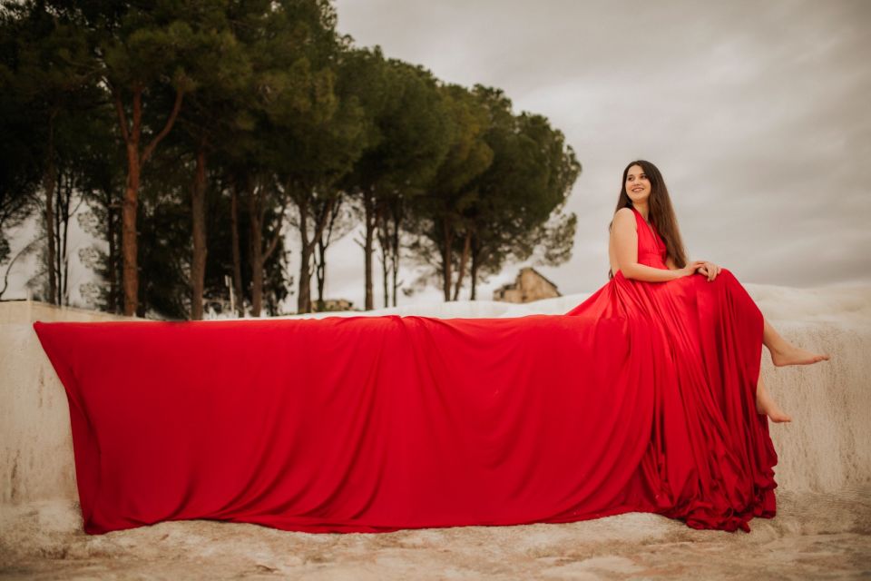 Pamukkale: Satin Flying Dress Rental Service - Benefits of Satin Flying Dress Rentals