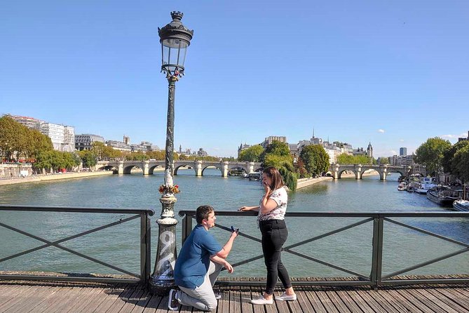 Paris Engagement Proposal Private Walking Tour With Professional Photographer - Booking Information