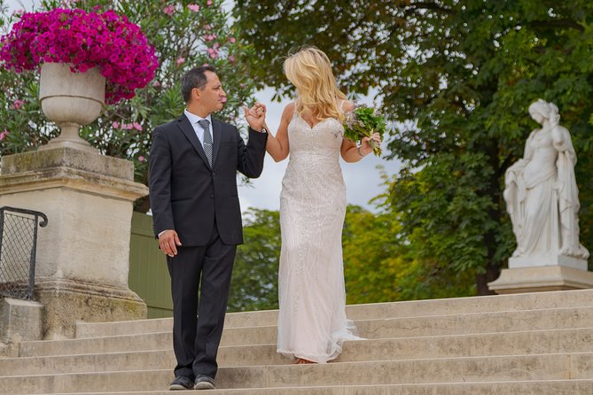 Paris Luxembourg Garden Wedding Vows Renewal Ceremony With Photo Shoot - Common questions