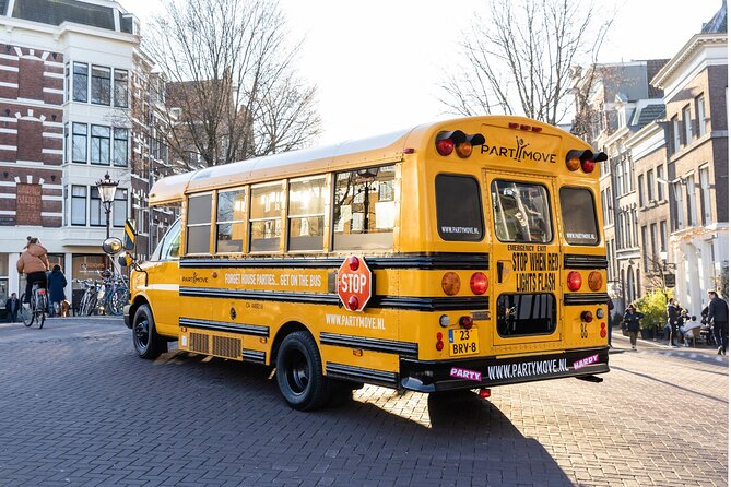 Partybus Amsterdam for 15 Persons (1 Hour Drive) - Unique Sightseeing Opportunities