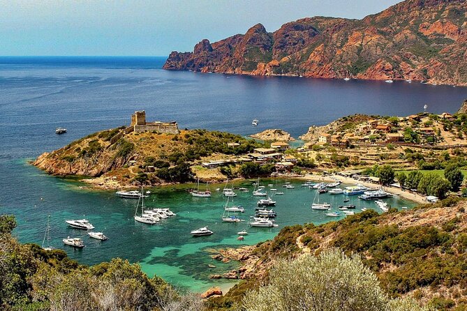 Piana Scandola Girolata Boat Tour With a Stopover, Swim-Aperitif and Sunset - Pricing and Booking Information