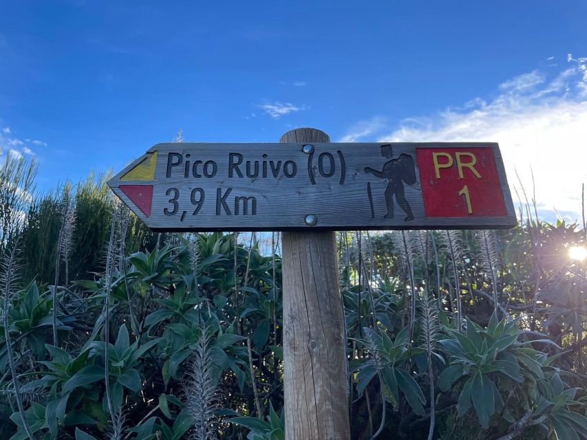 Pico Areeiro -Pico Ruivo Hike With Sunrise Overland Madeira - Directions