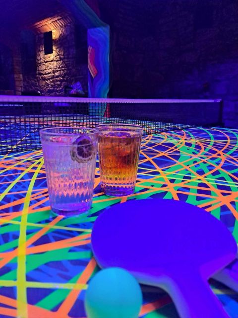 Ping Pong or Shuffleboard Game in Crew Bar Prague - Enjoyable Bar Environment