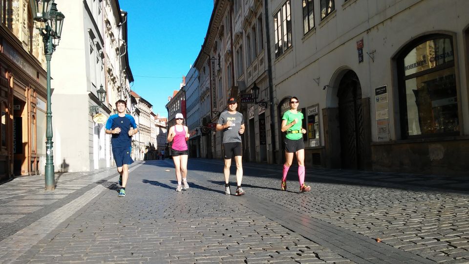 Prague 1.5-Hour Compact City Center Running Tour - Route Highlights