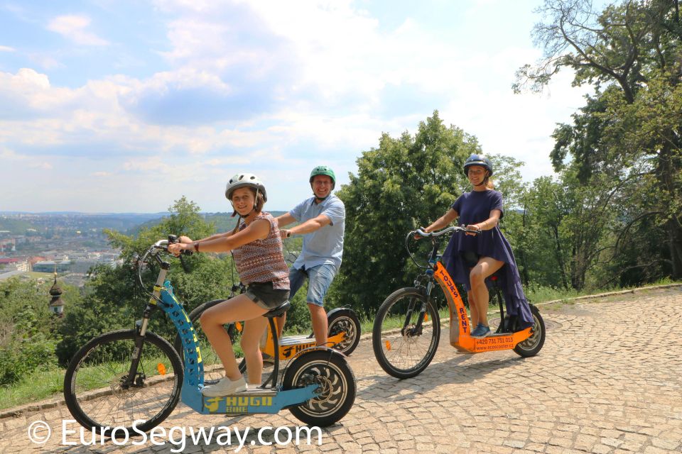 Prague: 2-Hour Private Tour by Electric Scooter Hugo-Bike - Unique Features